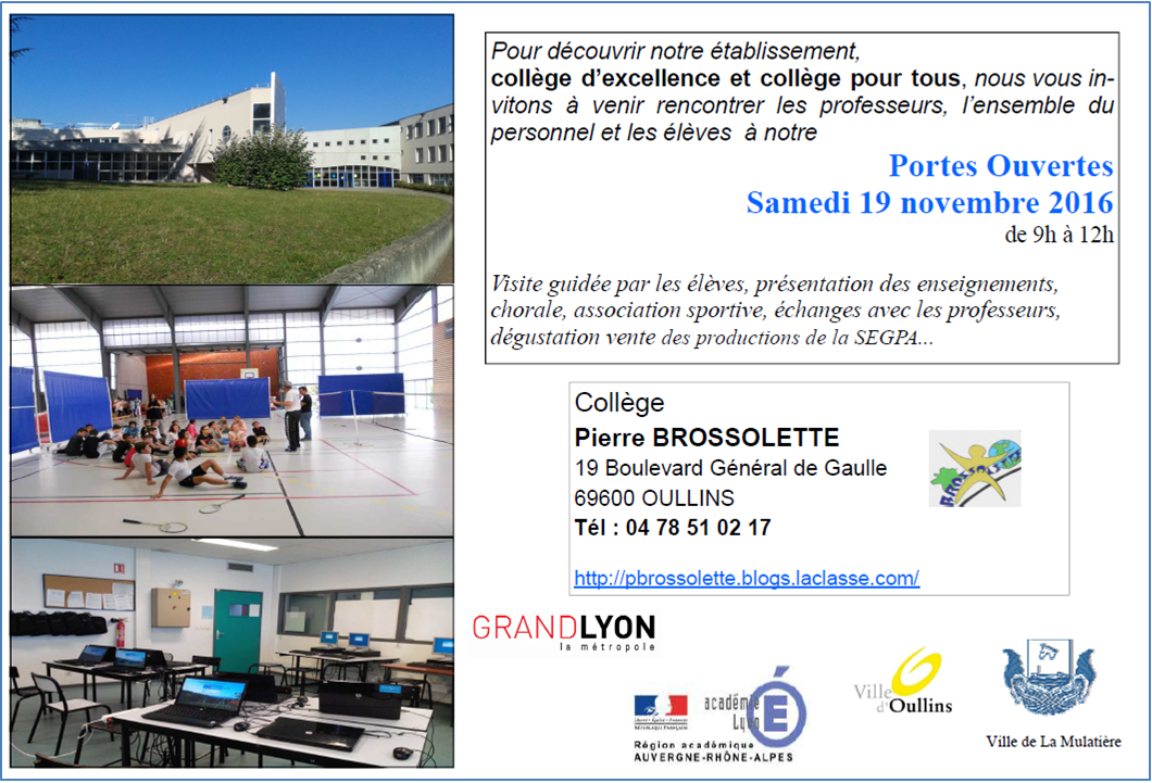 Collège Pierre Brossolette-OULLINS | S'informer, accompagner la